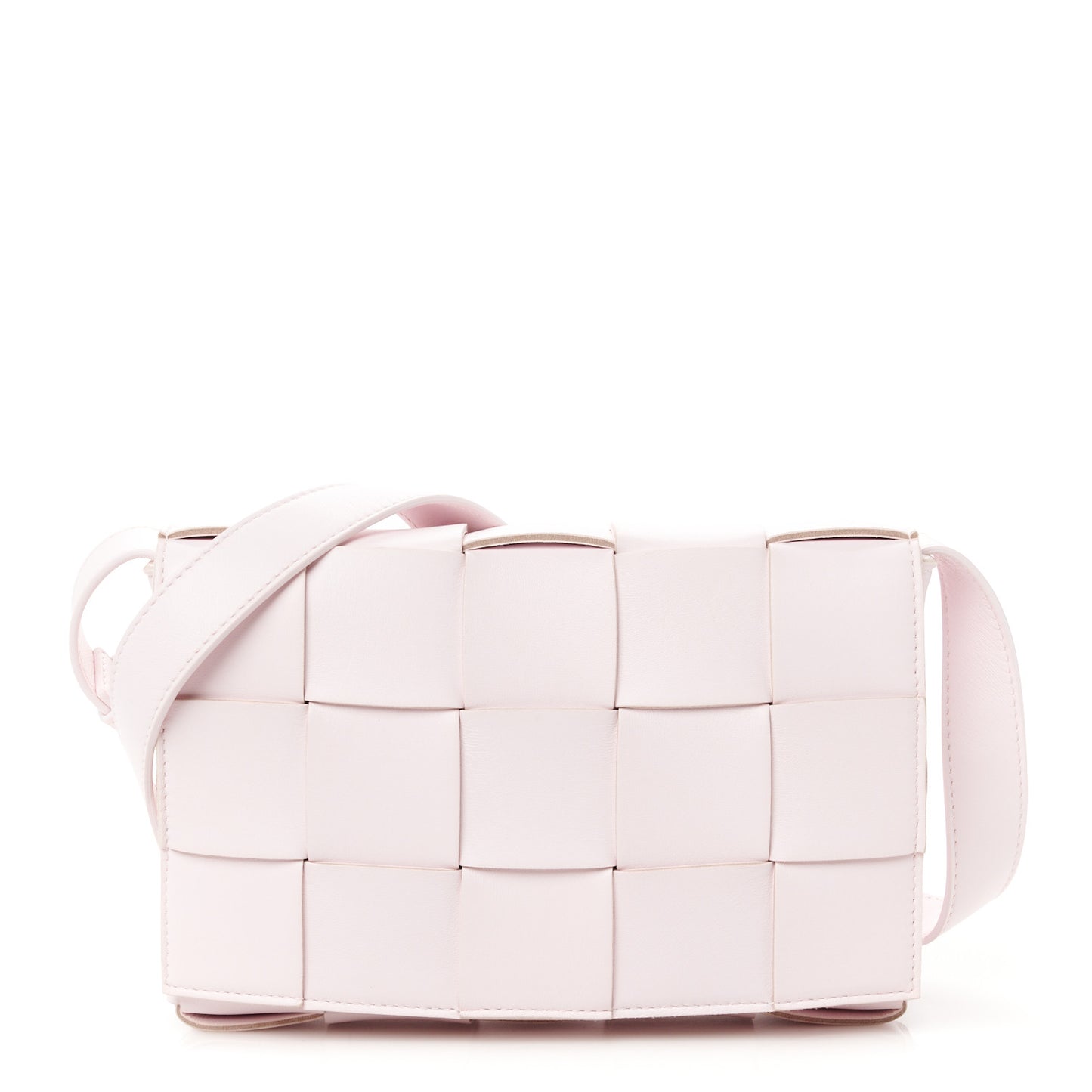 Lambskin Maxi Intrecciato Cassette Crossbody Bag Bliss Washed