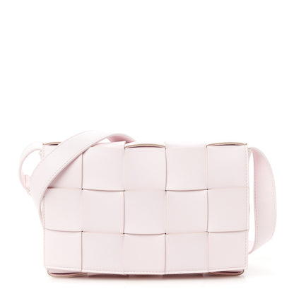 Bottega Veneta Lambskin Maxi Intrecciato Cassette Crossbody Bag Bliss Washed 1 of 11
