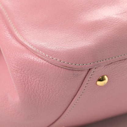 Miu Miu Goatskin Madras Bauletto Rosa 13 of 17