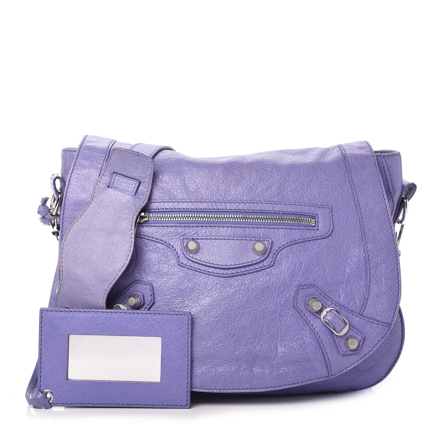 Agneau Giant 12 Silver Hardware Neo Folk Messenger Mauve