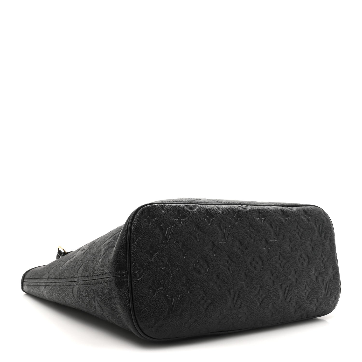 Louis Vuitton Empreinte Monogram Giant Neverfull MM Black 4 of 12