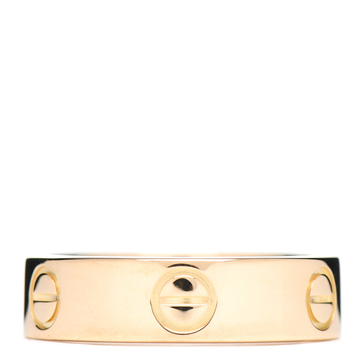 Cartier 18K Yellow Gold 5.5mm LOVE Ring 56 7.5 1 of 4