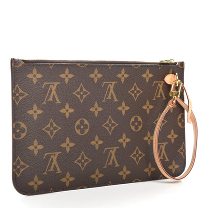 Louis Vuitton Monogram Neverfull MM GM Pochette 2 of 4