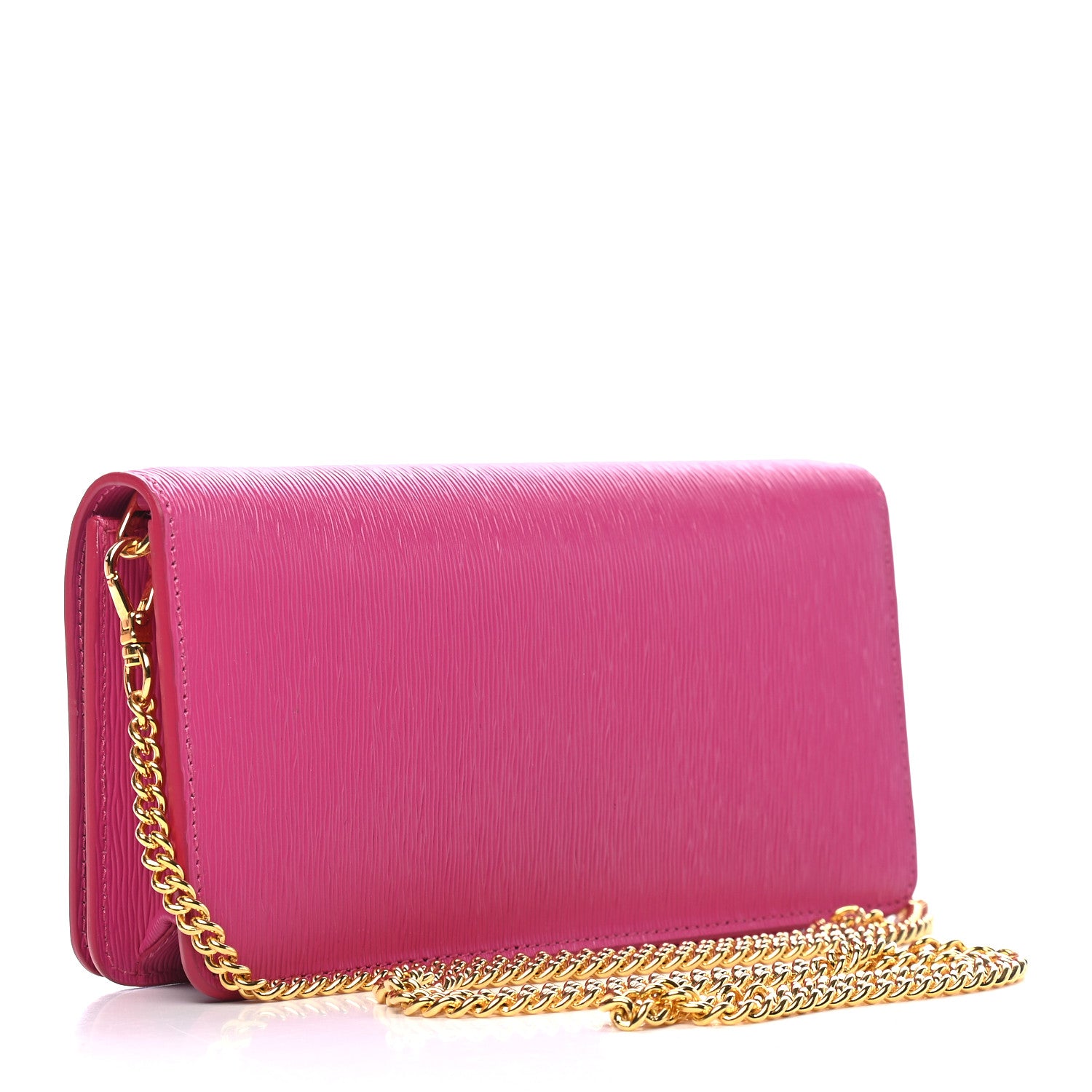 Prada Vitello Move Metal Mini Crossbody Bag Fuxia 3 of 8