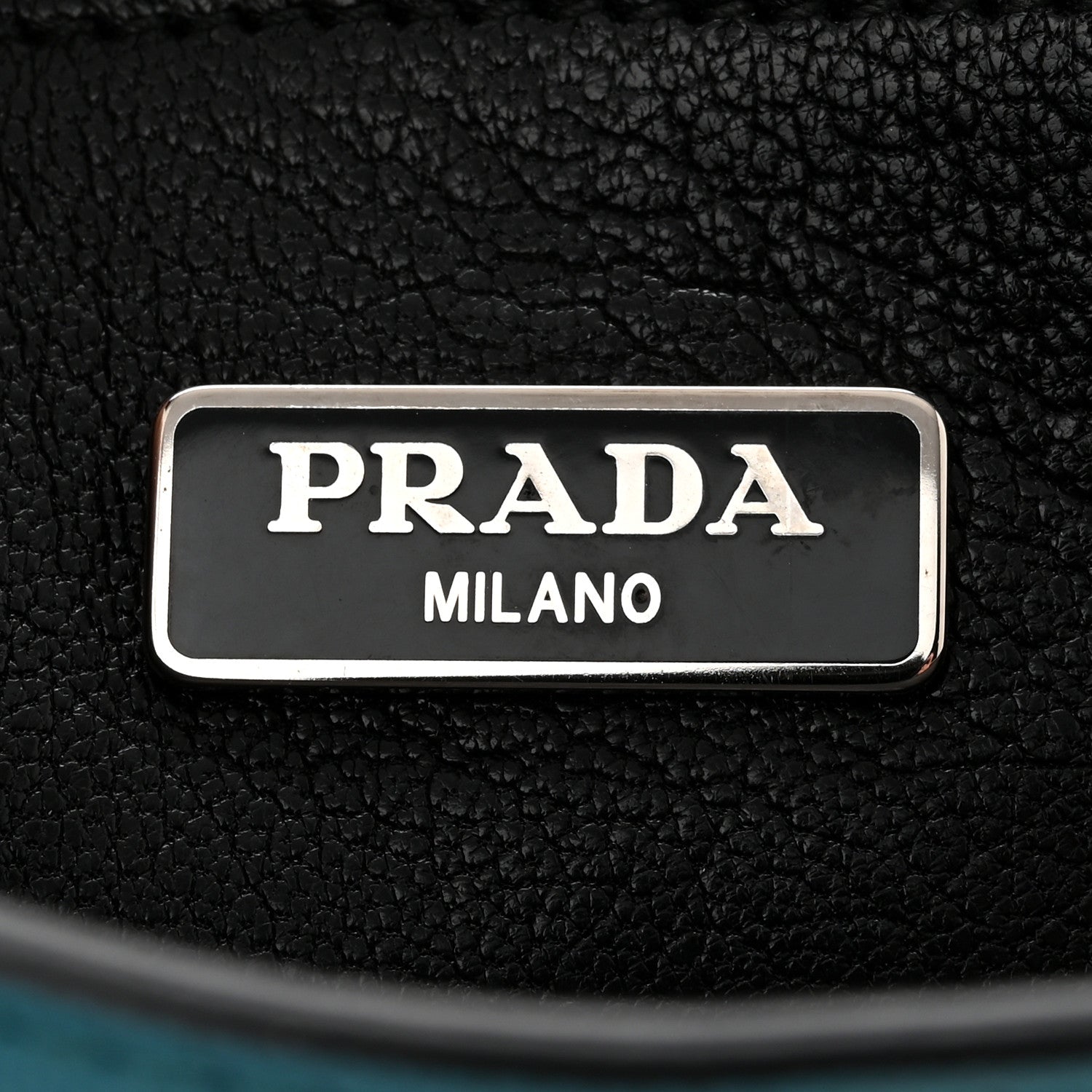 Prada Saffiano Sound Crossbody Bag Turchese 6 of 11