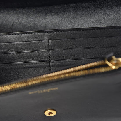 Saint Laurent Calfskin Classic Y Ligne Clutch Black 12 of 13