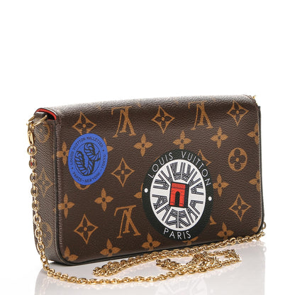 Louis Vuitton Monogram World Tour Pochette Felicie 3 of 6