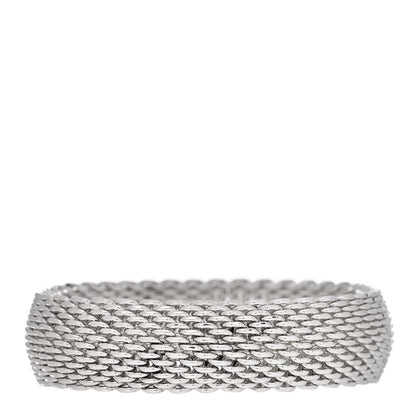 Tiffany Sterling Silver Somerset Mesh Bracelet 2 of 3