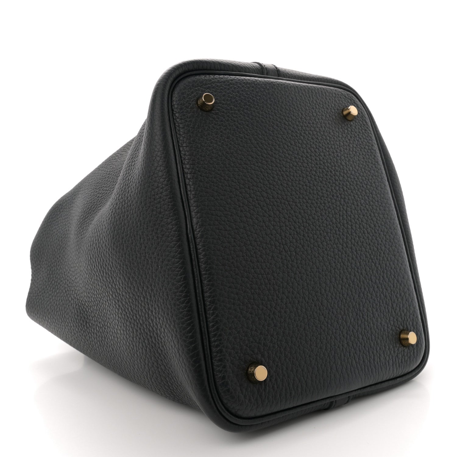 Hermes Taurillon Clemence Picotin Lock 22 MM Black 4 of 12