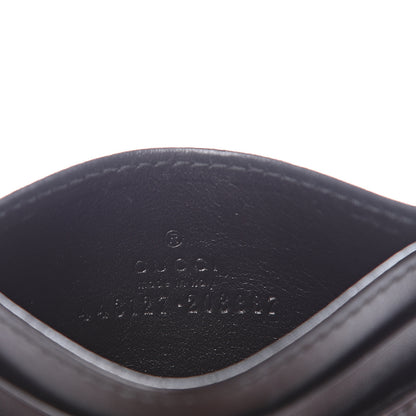 Gucci Calfskin Matelasse GG Marmont Card Holder Black 5 of 9