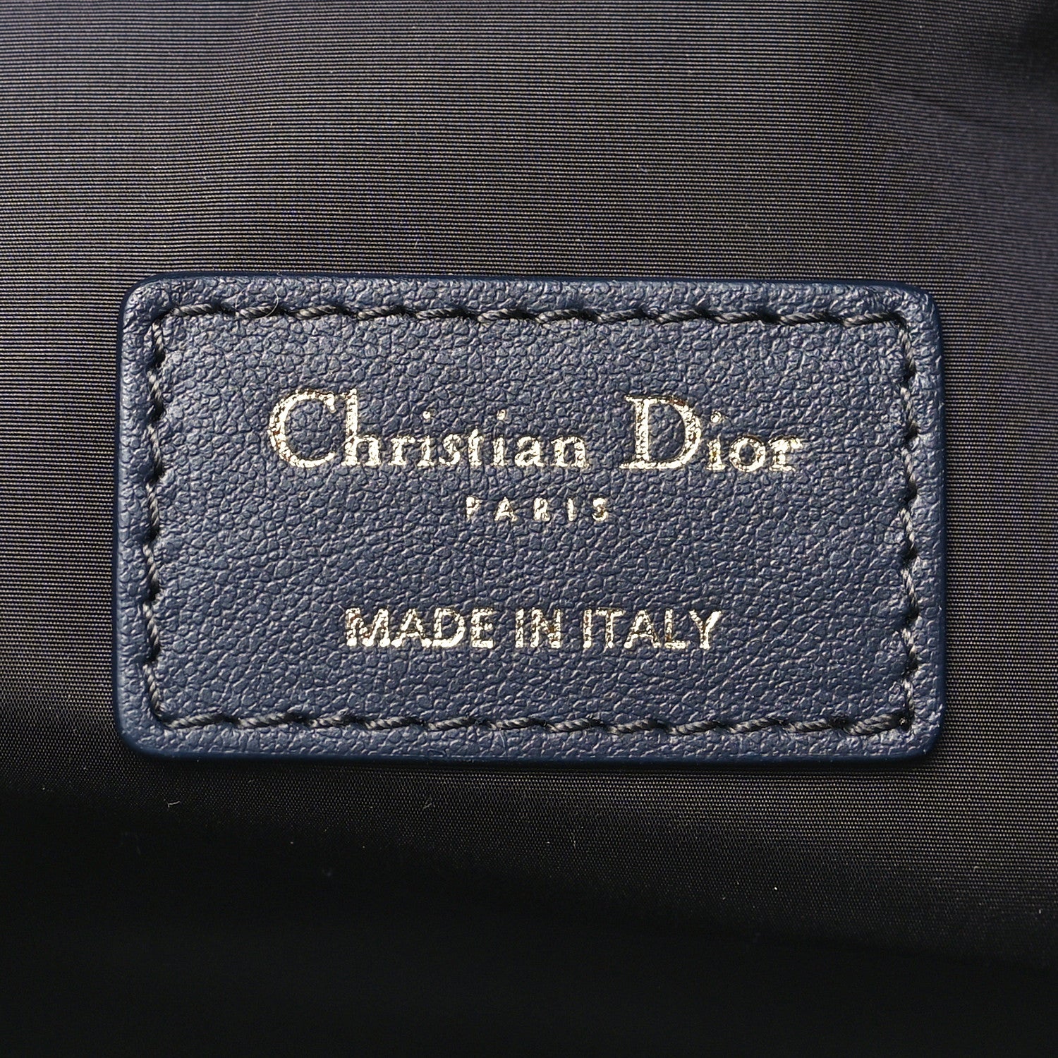 Christian Dior Oblique Montaigne 30 Pouch Blue 6 of 10