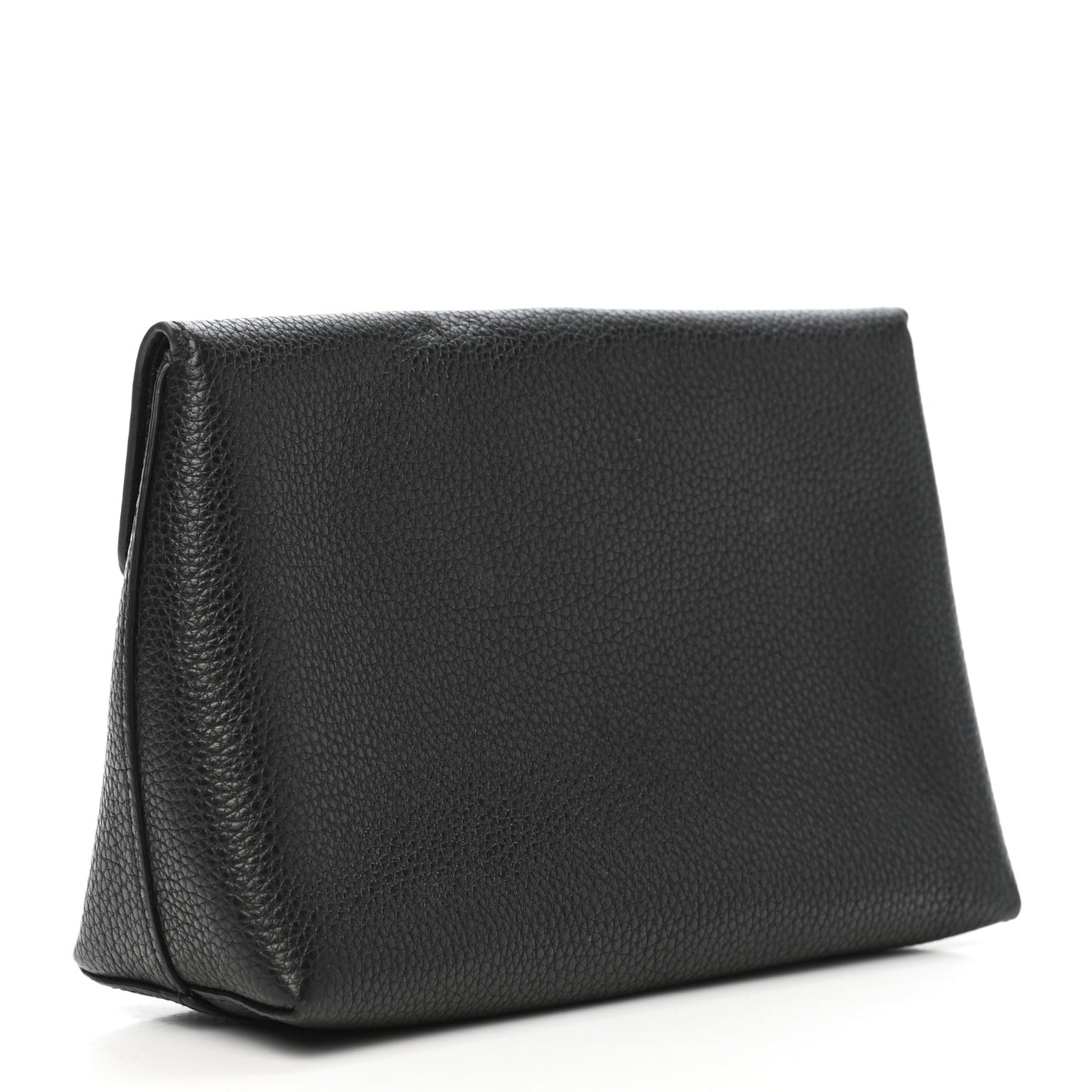 Small Classic Grain Darley Cosmetic Pouch Black