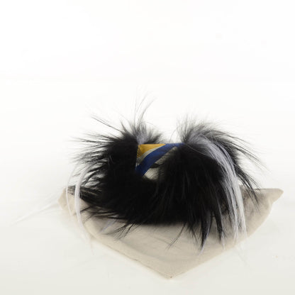 Fendi Fox Fur Vitello Monster Bag Bug Charm Ocean Multicolor 6 of 6