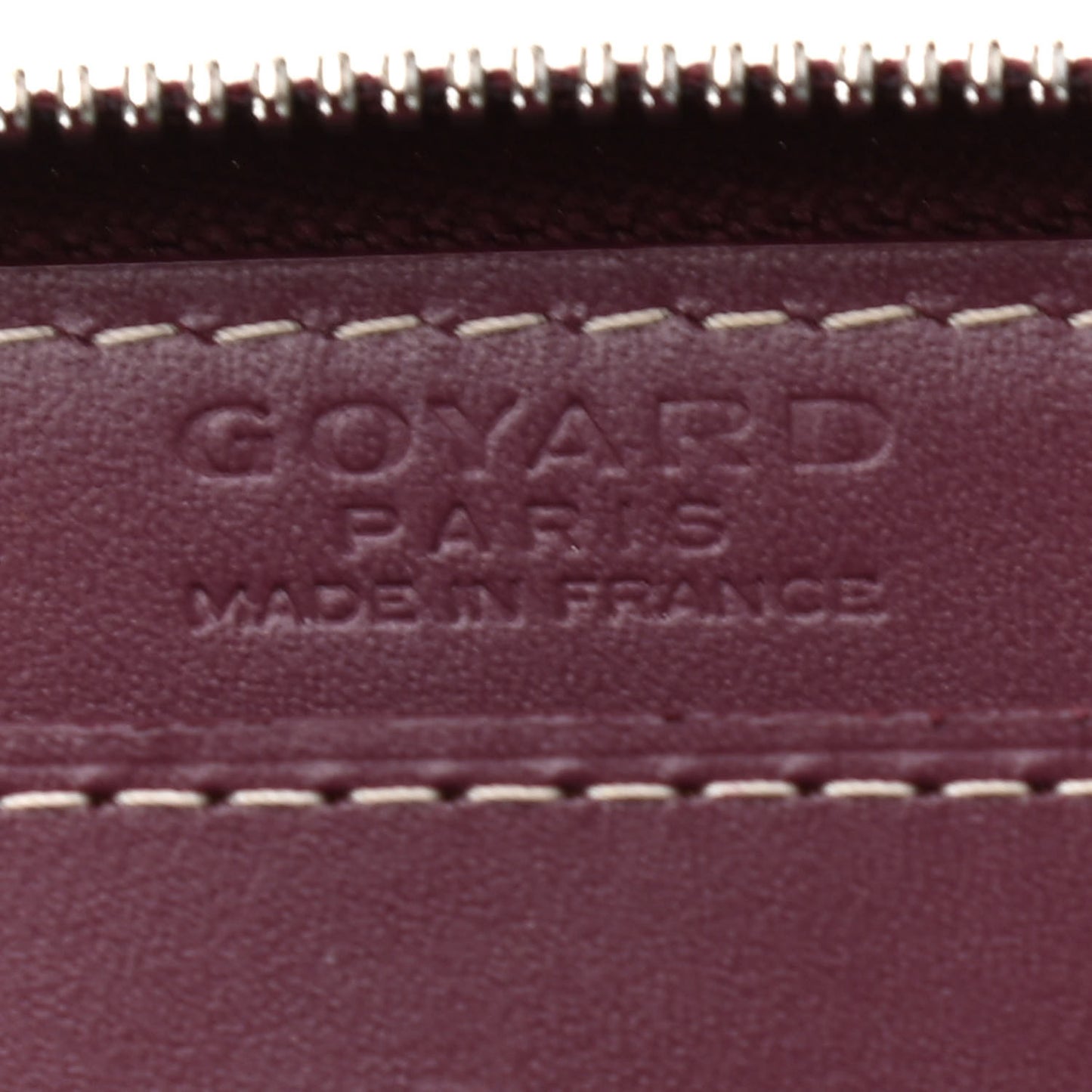 Goyardine Matignon PM Wallet Bordeaux