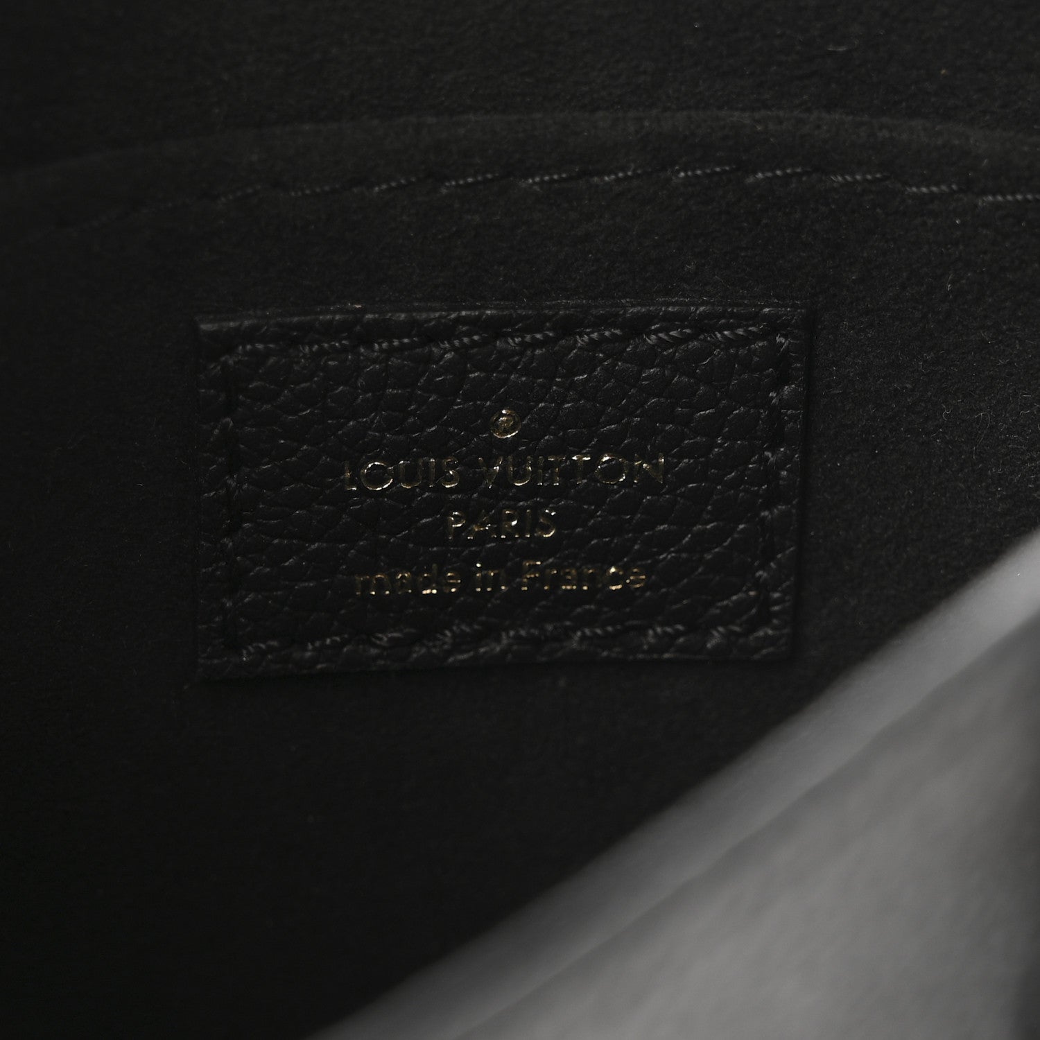 Louis Vuitton Empreinte Monogram Giant Petit Sac Plat Black 6 of 13