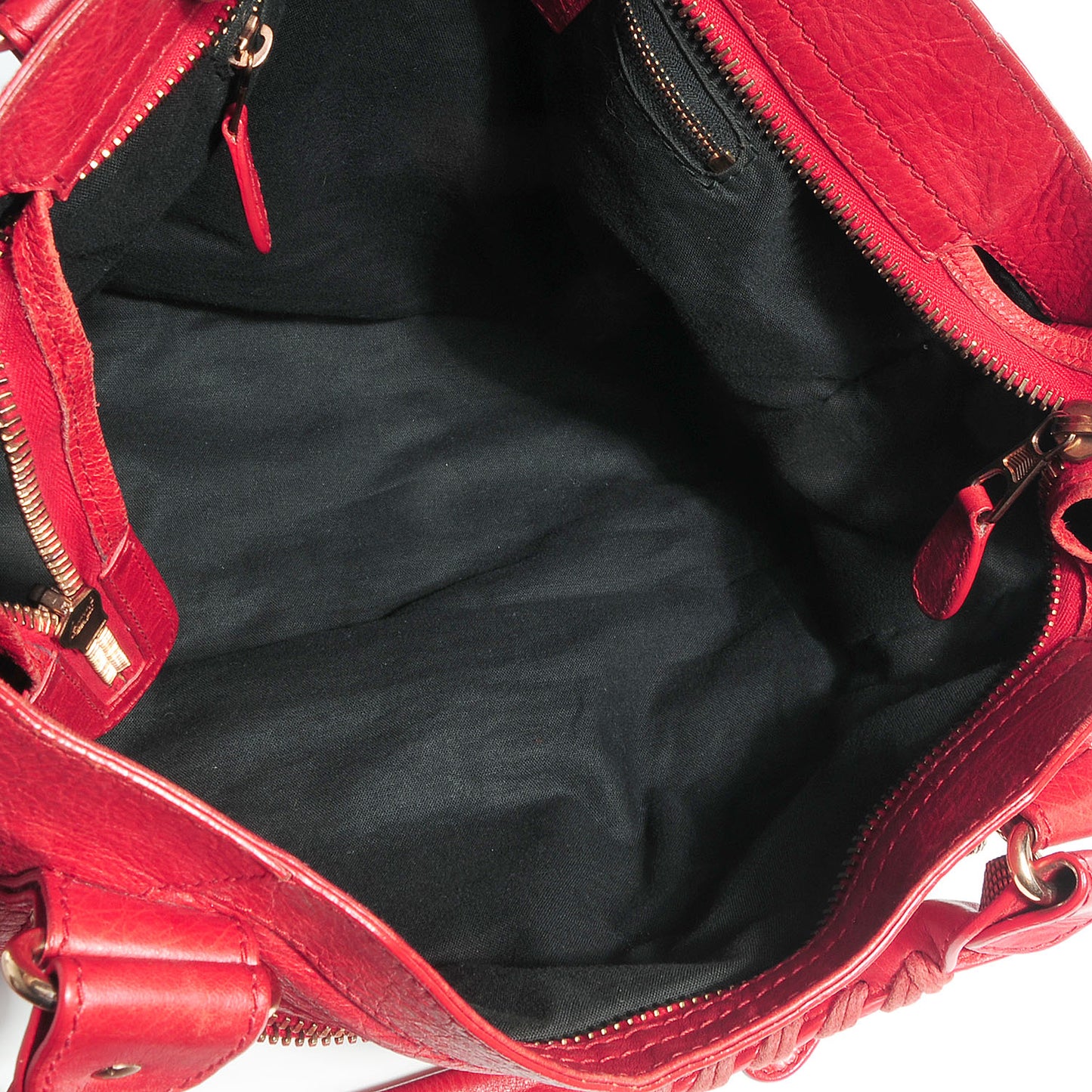 Agneau Giant 21 Rose Gold Hardware City Rouge Coquelicot