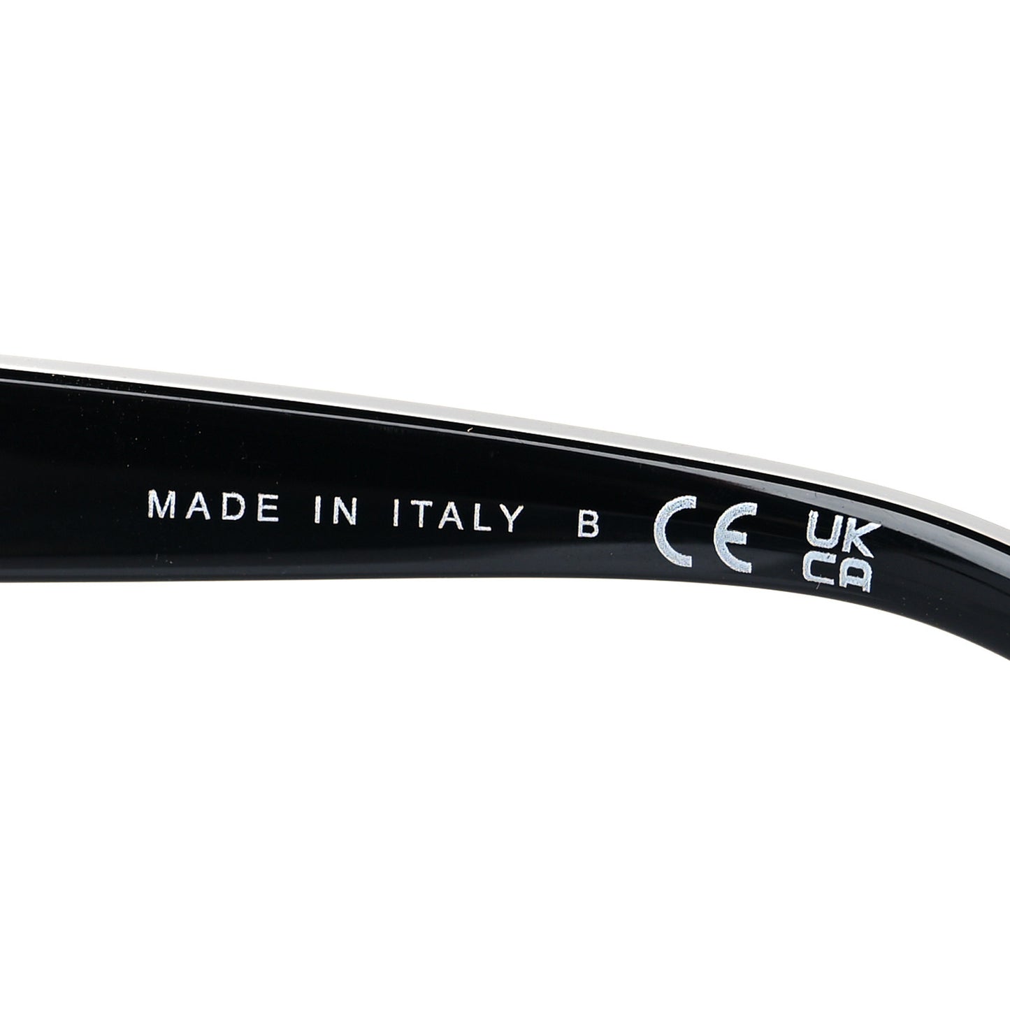 Acetate Chain Sunglasses 5470-Q-A Black
