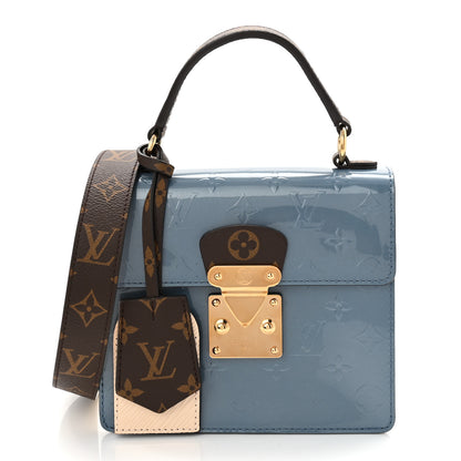 Louis Vuitton Vernis Epi Monogram Spring Street Light Blue 2 of 19