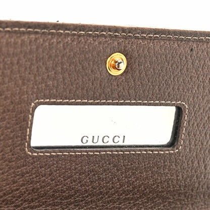Gucci GG Supreme Monogram Web Ophidia Wallet On Chain Brown 10 of 10