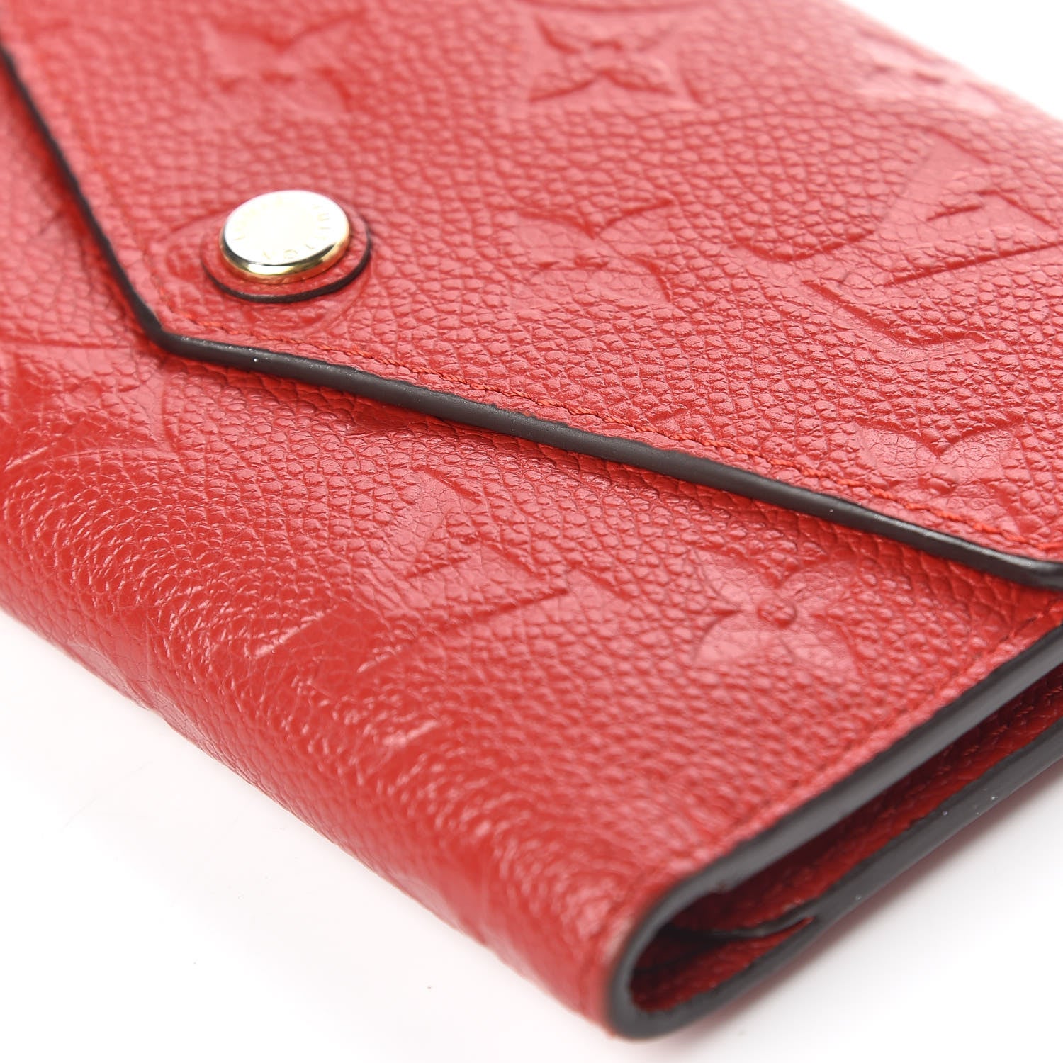 Louis Vuitton Empreinte Compact Curieuse Wallet Cherry 10 of 13