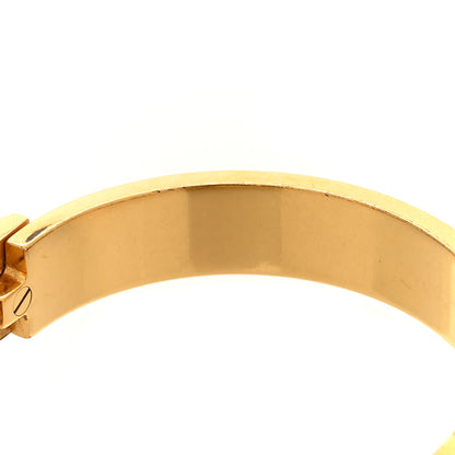 Hermes Enamel Narrow Clic Clac H Bracelet GM White 5 of 6