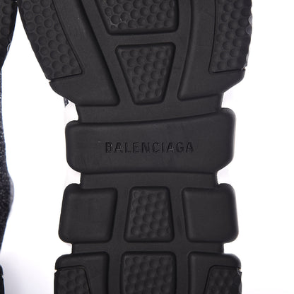 Balenciaga Knit Metal Womens Speed Sneakers 41 Black Gold 6 of 7