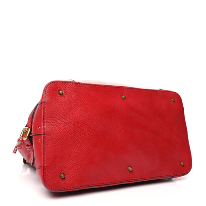 Chloe Calfskin Paddington Satchel Rouge 4 of 17