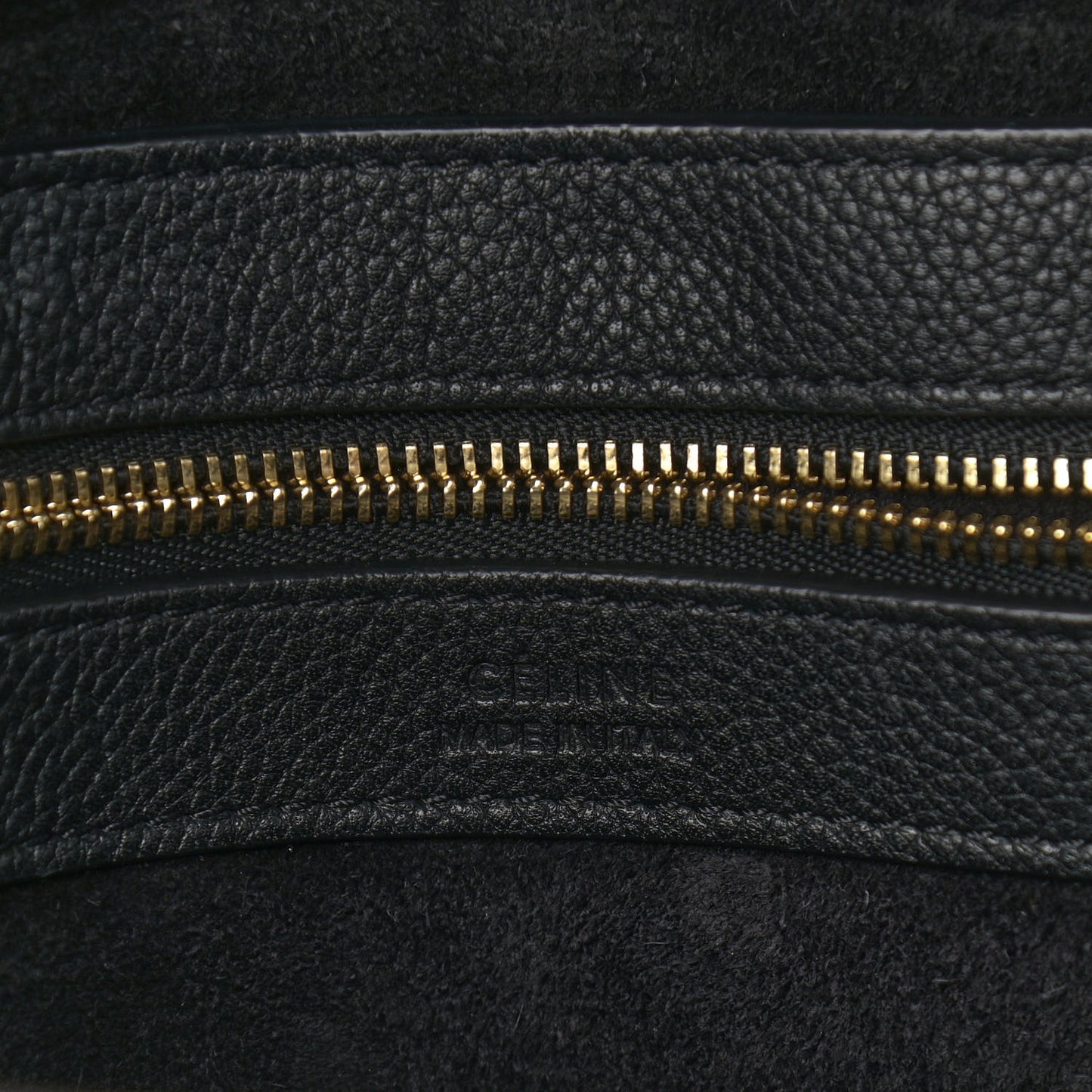 Soft Grained Calfskin Small Belt Cabas Phantom Black