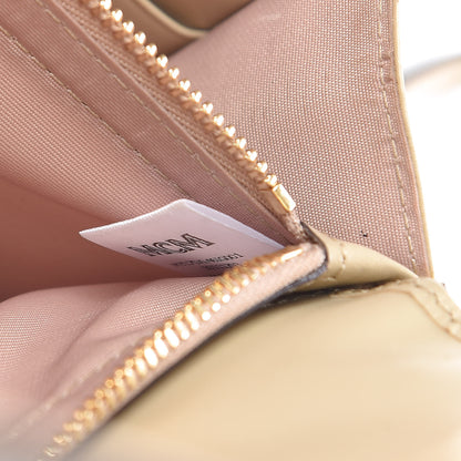 MCM Visetos Crossbody Wallet Beige 8 of 12