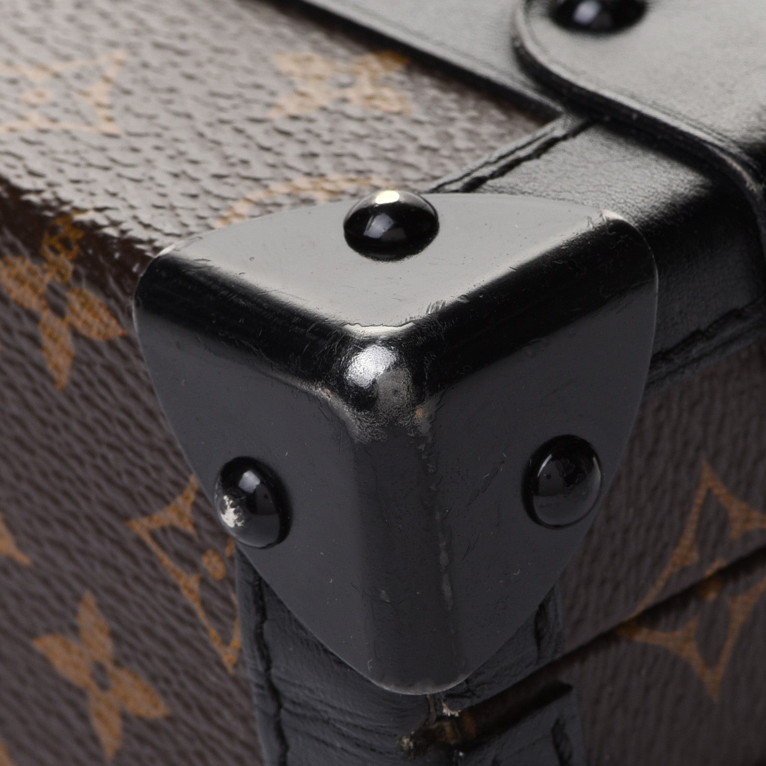 Louis Vuitton Monogram Petite Malle Black 13 of 18