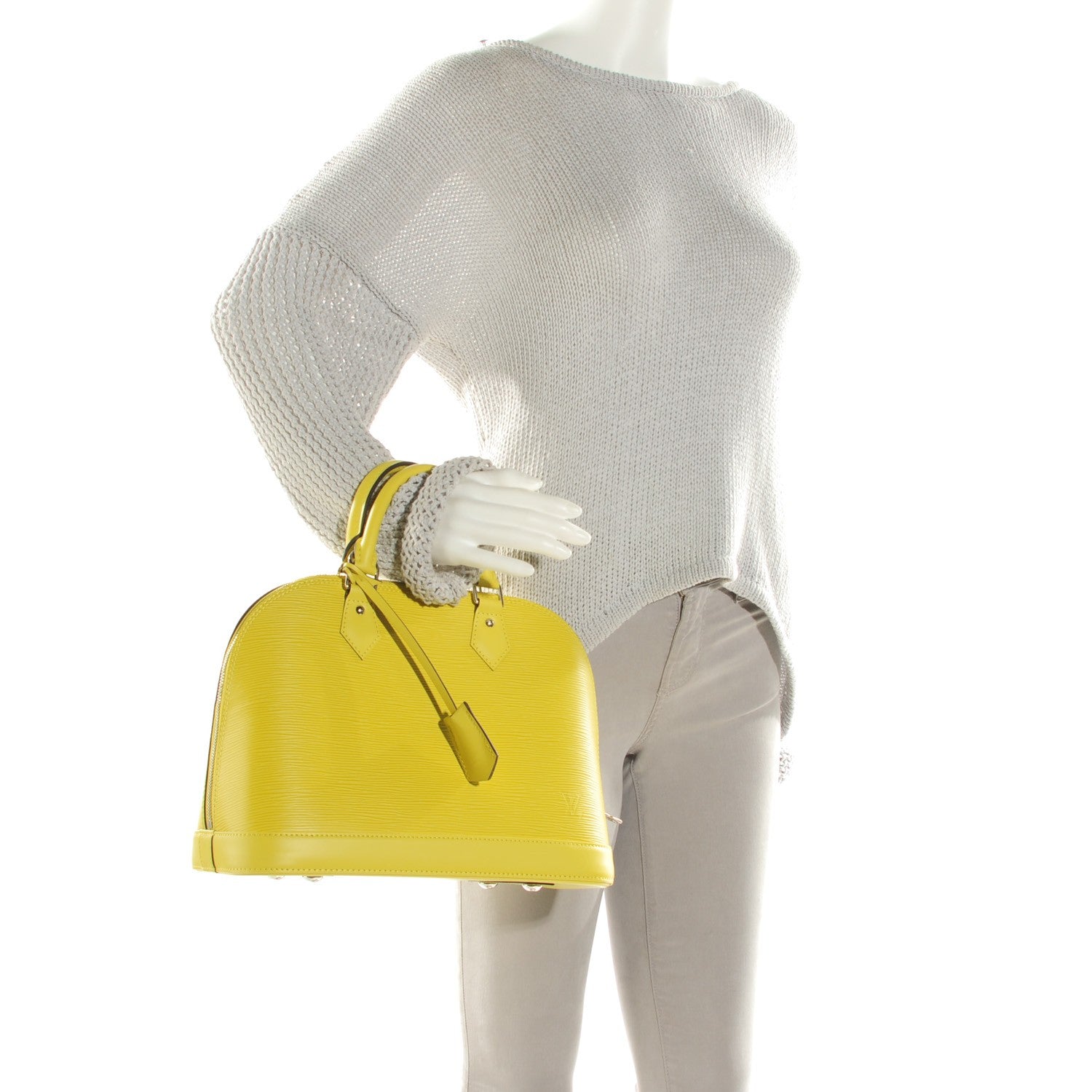 Louis Vuitton Epi Alma PM Pistache 2 of 8