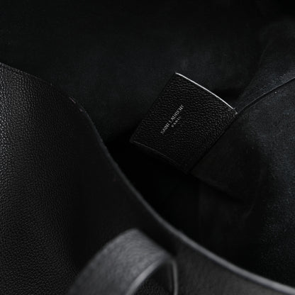 Saint Laurent Calfskin Large Shopping Tote Black 7 of 11