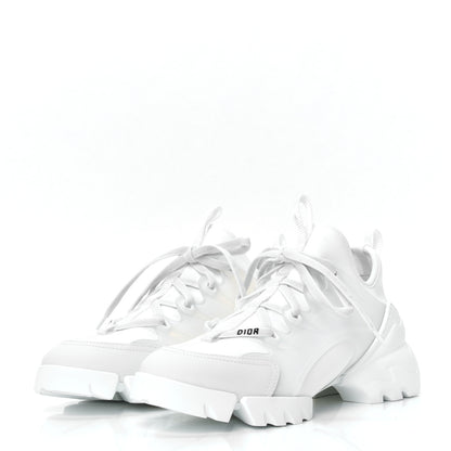 Christian Dior Technical Fabric Rubber Womens D-Connect Sneakers 39 White 2 of 4