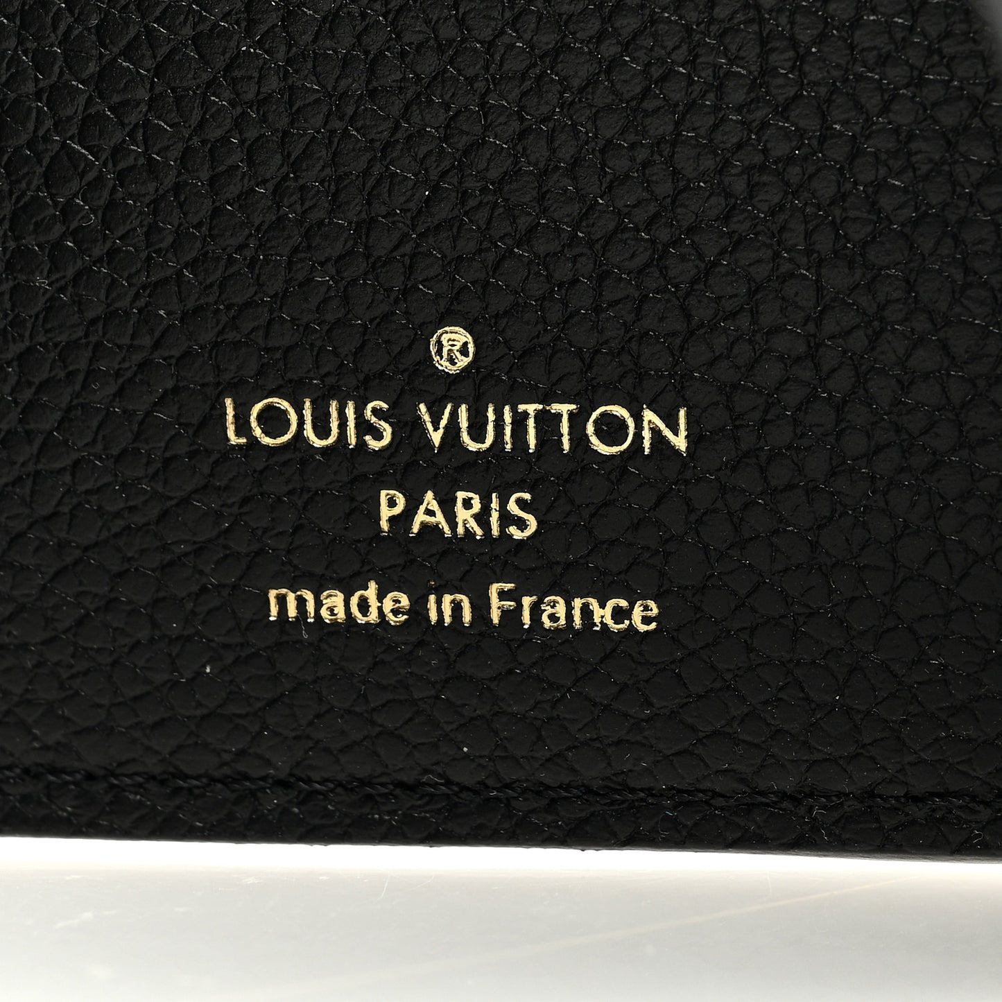 Empreinte Monogram Giant Victorine Wallet Black Beige