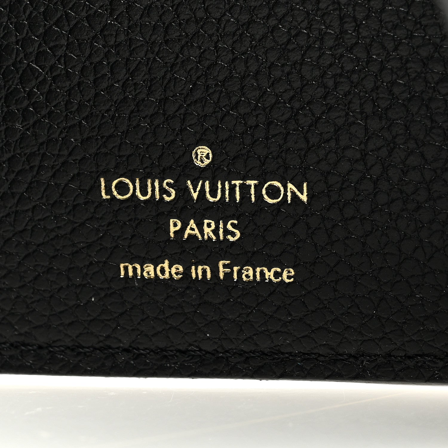 Louis Vuitton Empreinte Monogram Giant Victorine Wallet Black Beige 6 of 6