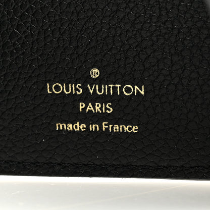 Louis Vuitton Empreinte Monogram Giant Victorine Wallet Black Beige 6 of 6