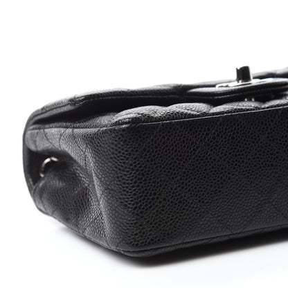 Chanel Caviar Quilted Mini Rectangular Flap Black 6 of 12