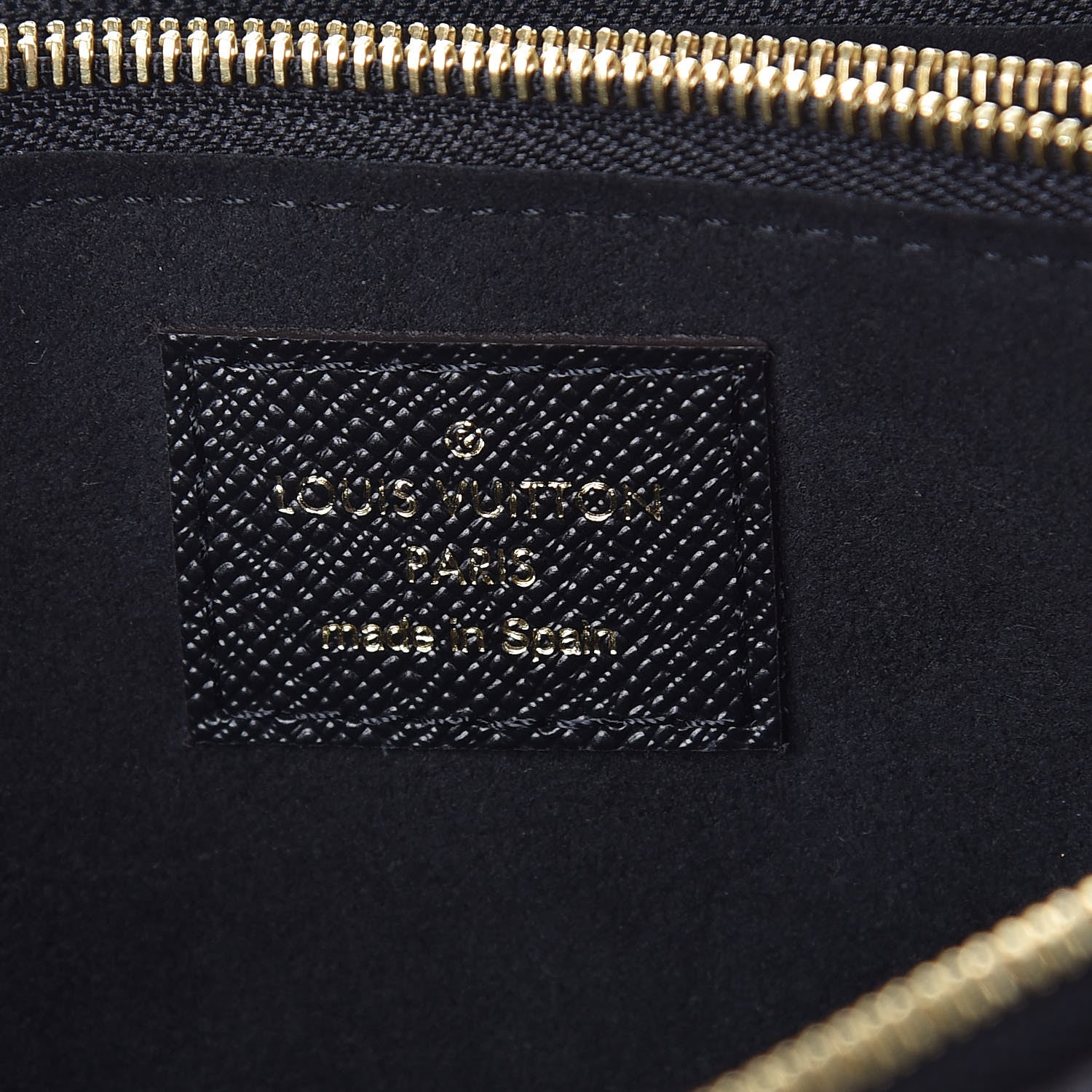 Louis Vuitton Monogram Giant Jungle Pochette Double Zip Black 6 of 8