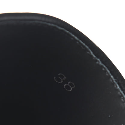 Givenchy Lambskin Logo Embossed 4G Womens Sandals 38 Black 9 of 10