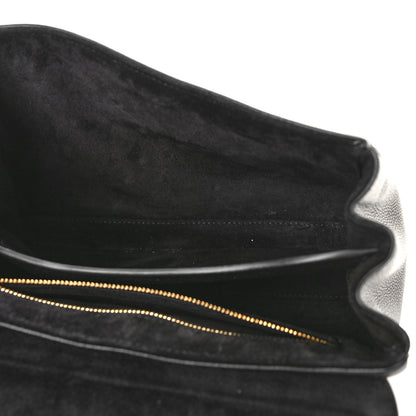 Celine Grained Calfskin Teen Soft 16 Shoulder Bag Black 5 of 8