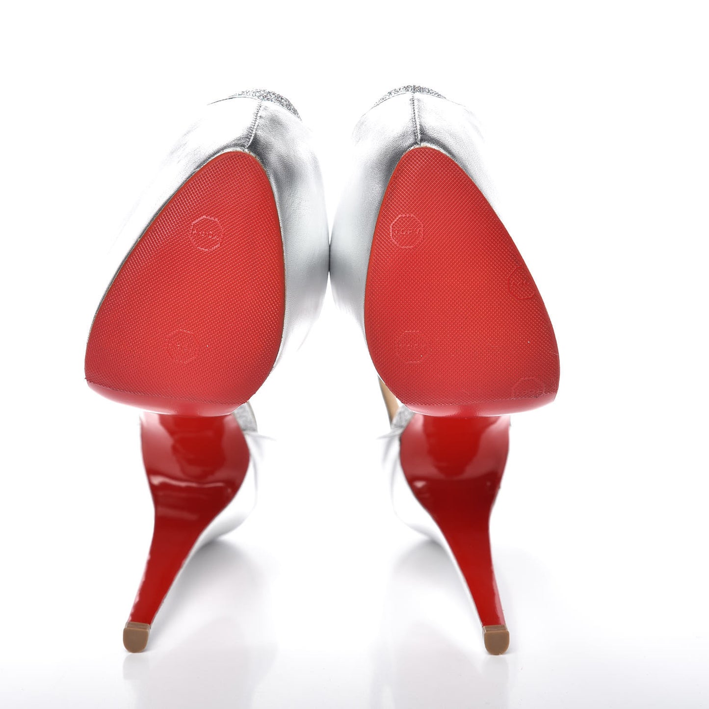 Kid Glitter Exagona 160 Pumps 41 Silver