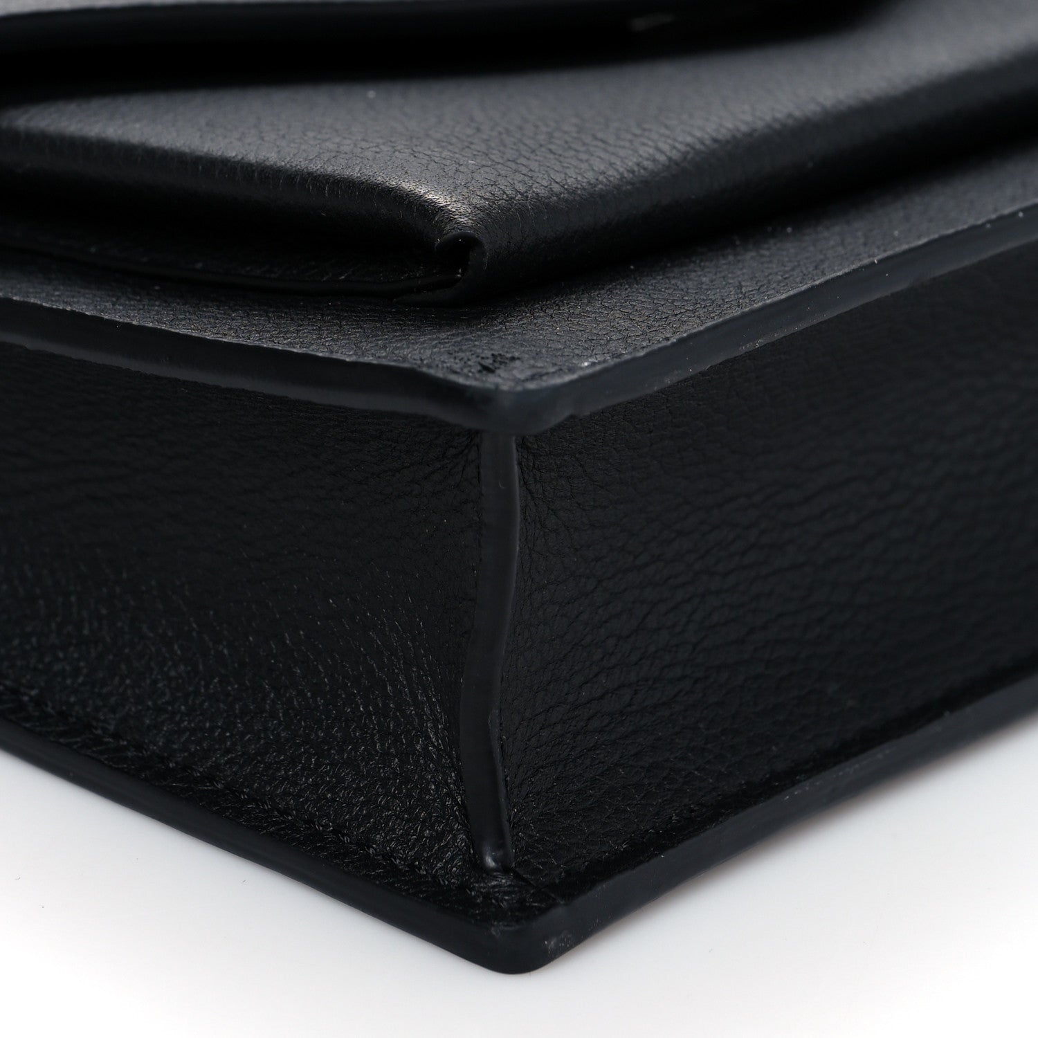 Louis Vuitton Soft Calfskin My Lockme Chain Pochette Black 7 of 8