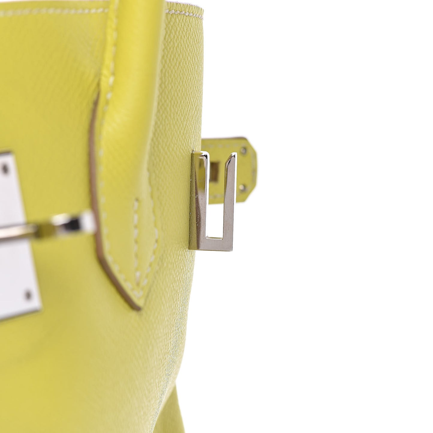 Epsom Candy Birkin 35 Lime Gris Perle