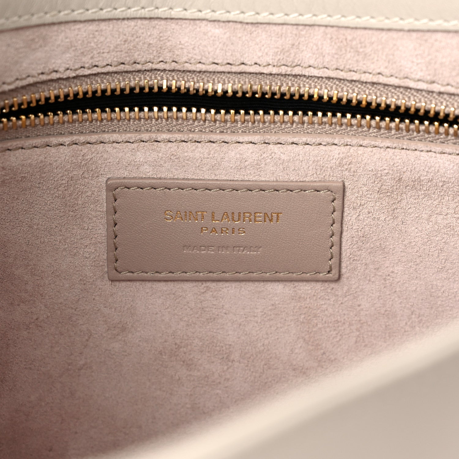 Saint Laurent Smooth Calfskin Le 5 A 7 Hobo Blanc Vintage 6 of 11