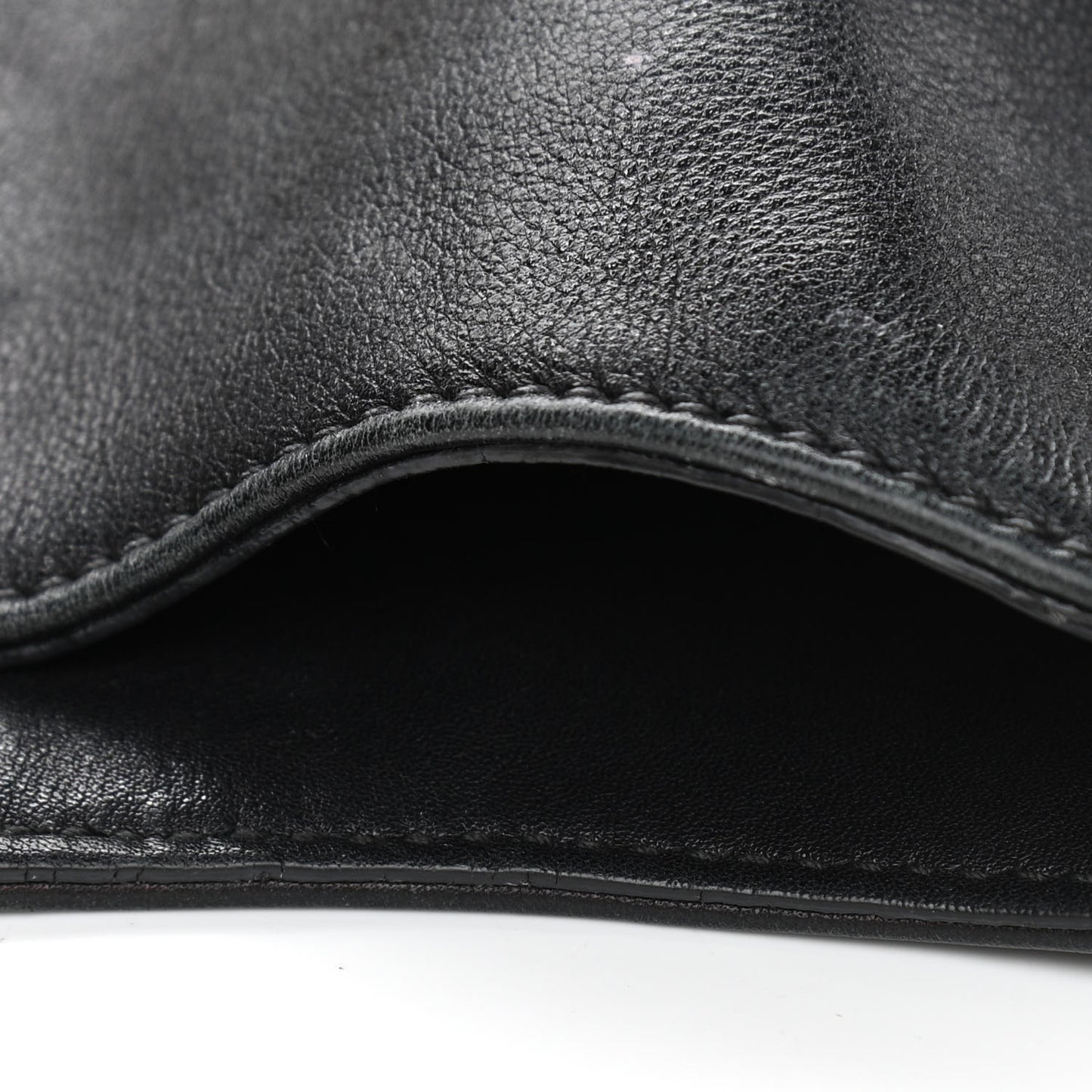 Soft Calf Chain Tote Black