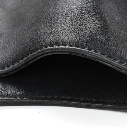 Prada Soft Calf Chain Tote Black 12 of 14