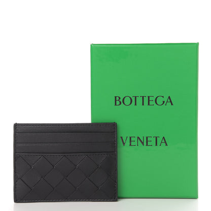 Bottega Veneta Nappa Intrecciato Card Holder Black 9 of 9