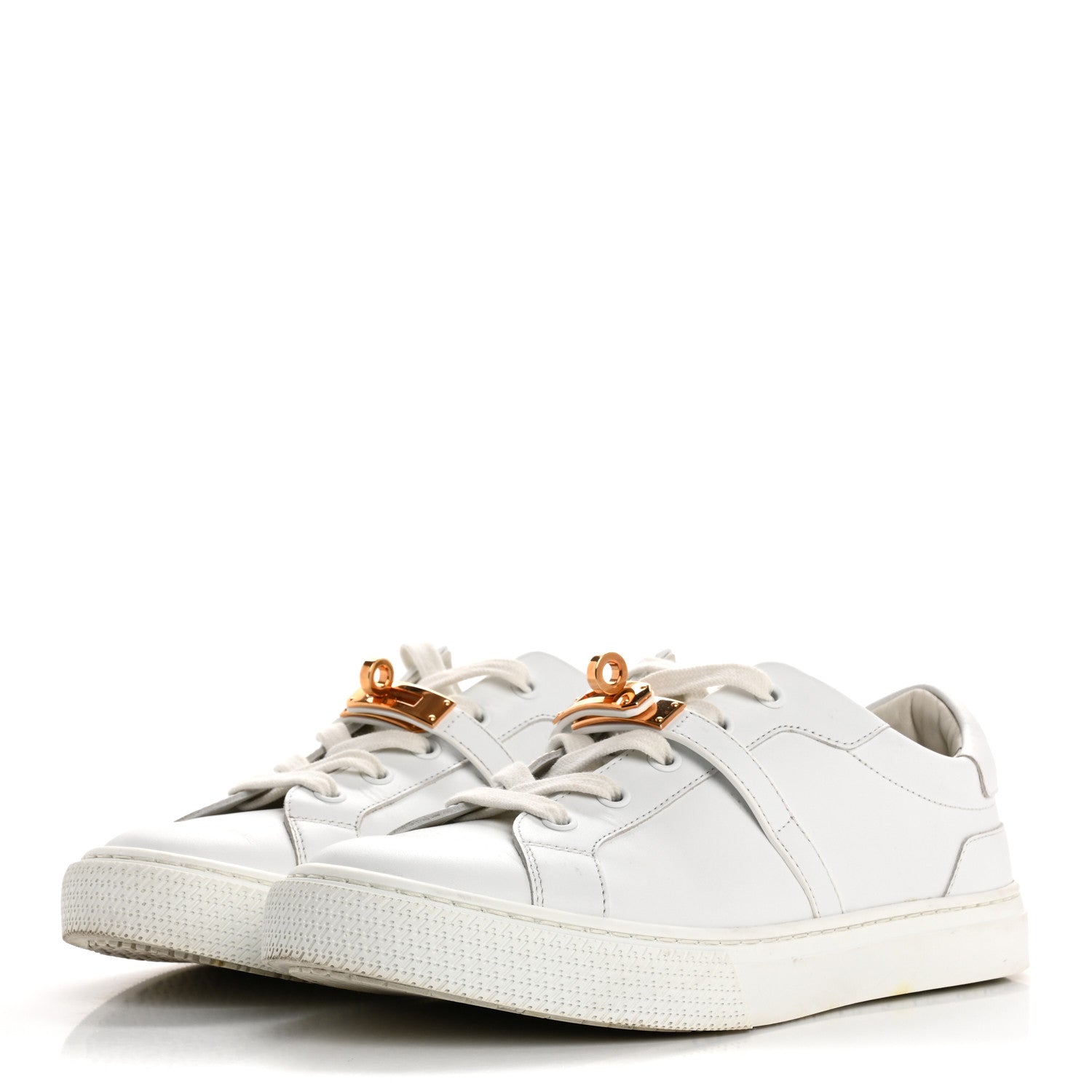 Hermes Epsom Day Sneakers 38 White 4 of 10