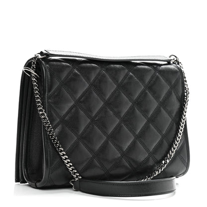 Saint Laurent Lambskin Quilted Mini Becky Chain Bag Black 3 of 11