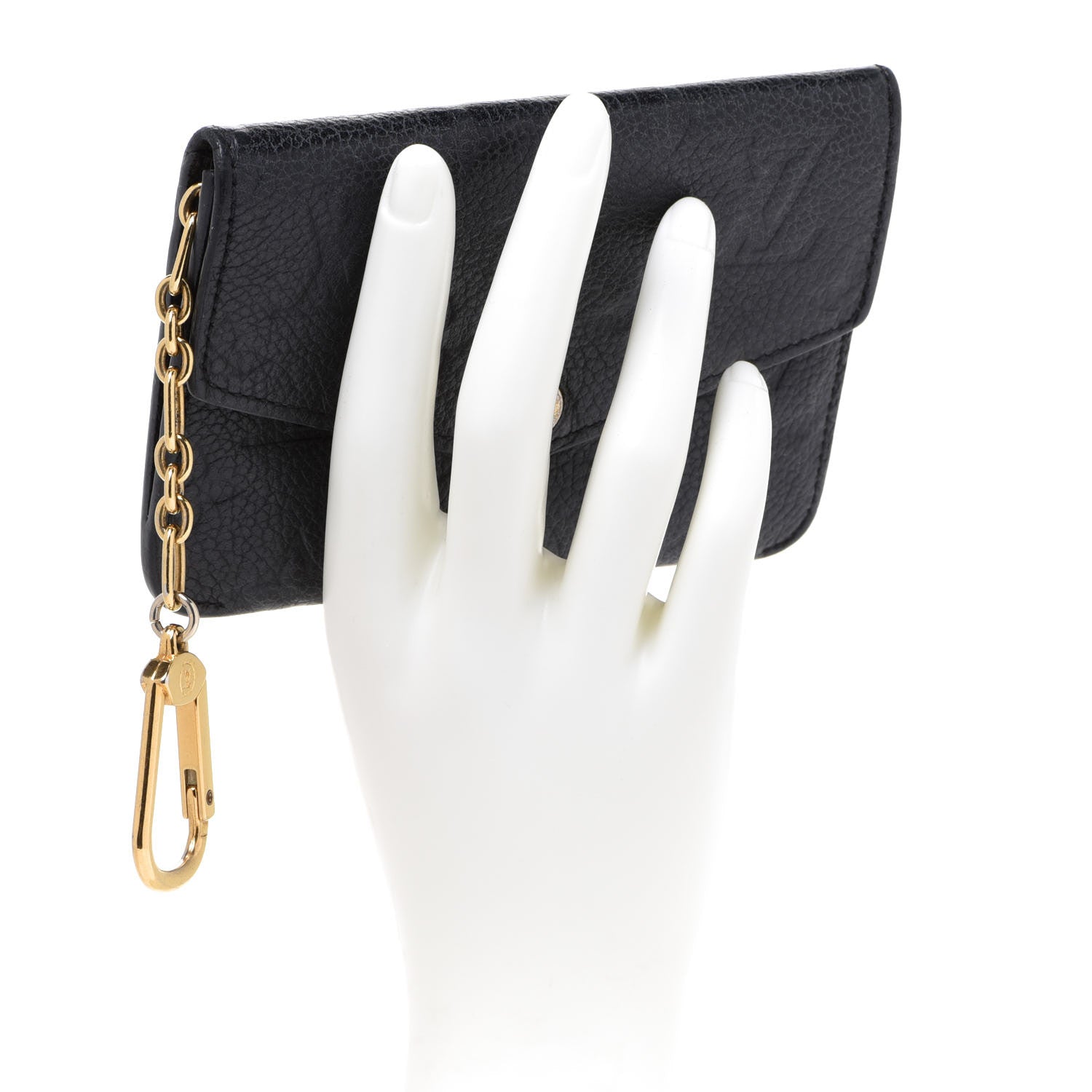 Louis Vuitton Empreinte Key Pouch Black 2 of 9
